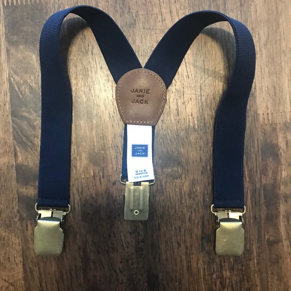 Janie and Jack Classic Suspenders